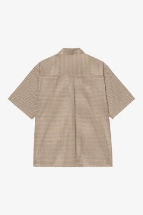 Chemise à carreaux Groff à manches courtes
