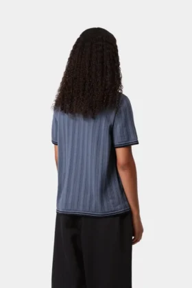 Chemise en maille Ramsey à manches courtes pour femme