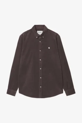 Chemise Madison en velours côtelé fin