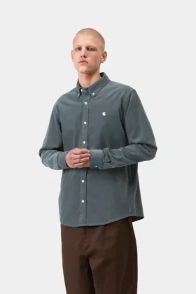 Chemise Madison en velours côtelé fin