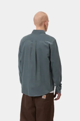 Chemise Madison en velours côtelé fin