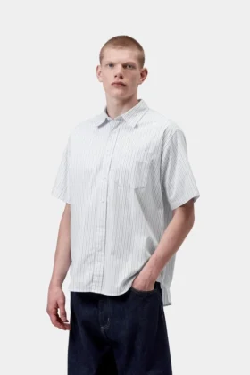 Chemise à manches courtes Keene Stripe