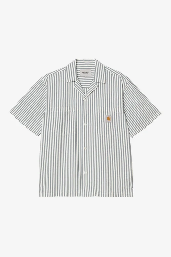Chemise à manches courtes Leavel Stripe Chemise à manches courtes Leavel Stripe