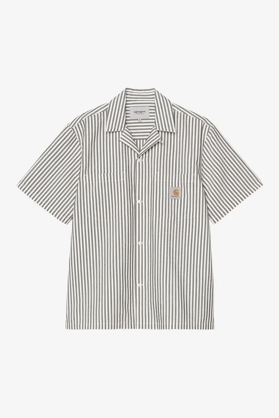 Chemise à manches courtes Leavel Stripe Chemise à manches courtes Leavel Stripe