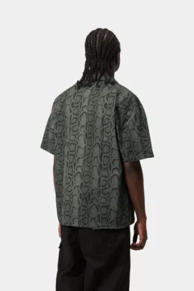 Chemise à manches courtes Snake Camo