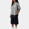 Chemise à manches courtes Snake Camo pour femme