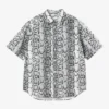 Chemise à manches courtes Snake Camo pour femme