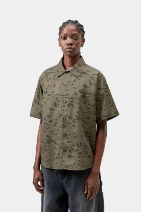 Chemise à manches courtes Travon pour femme
