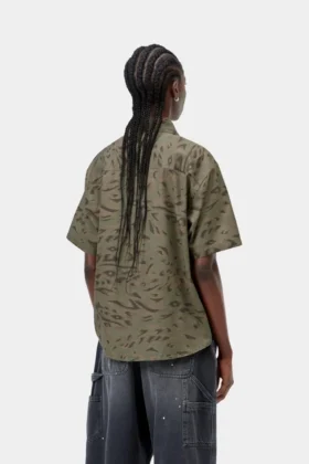 Chemise à manches courtes Travon pour femme