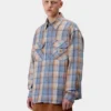 Chemise tunique à carreaux Chemise tunique à carreaux