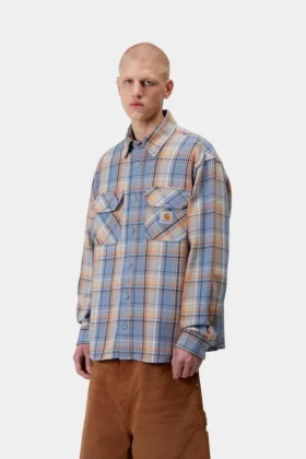 Chemise tunique à carreaux