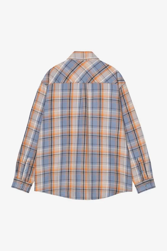 Chemise tunique à carreaux Chemise tunique à carreaux