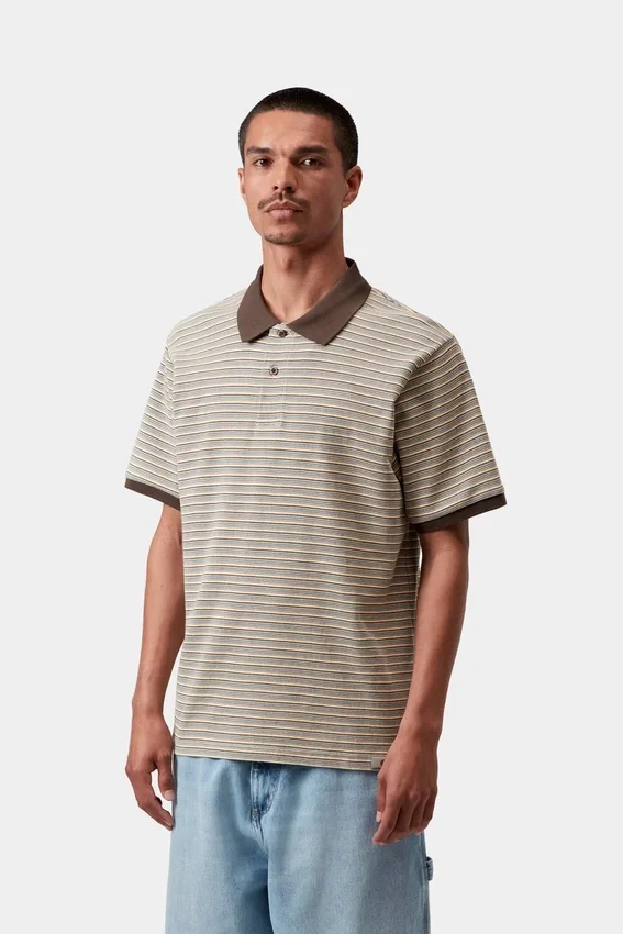 Polo à manches courtes Dion Stripe Polo à manches courtes Dion Stripe