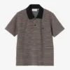Polo à manches courtes Dion Stripe pour femme Polo à manches courtes Dion Stripe pour femme