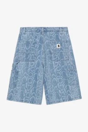 Shorts à double renfort aux genoux Snake Camo Nixon pour femme