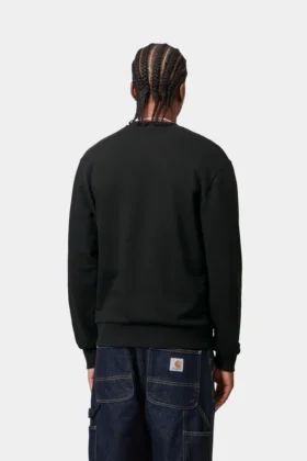 Sweat-shirt avec broderie Script