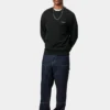 Sweat-shirt avec broderie Script Sweat-shirt avec broderie Script
