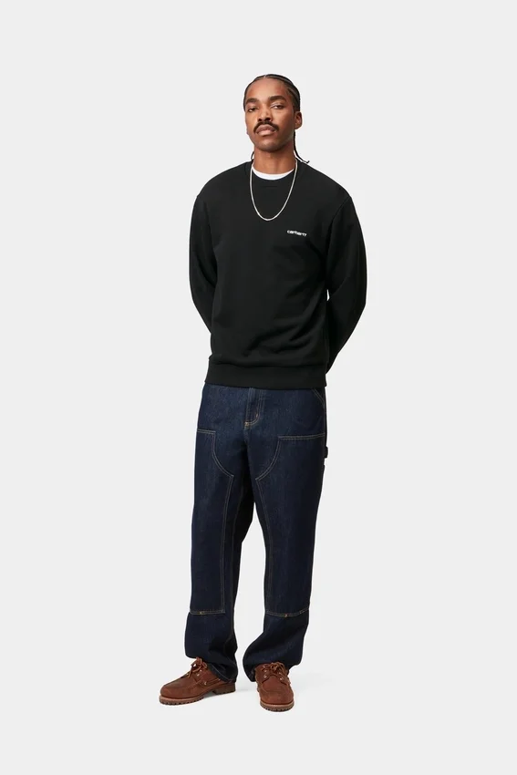 Sweat-shirt avec broderie Script Sweat-shirt avec broderie Script