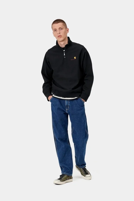 Sweat-shirt à demi-zip American Script Sweat-shirt à demi-zip American Script
