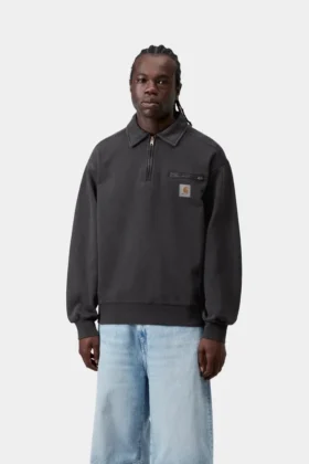 Sweat-shirt Detroit à demi-zip Sweat-shirt Detroit à demi-zip