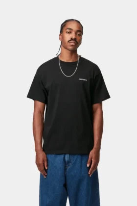 T-shirt avec broderie Script