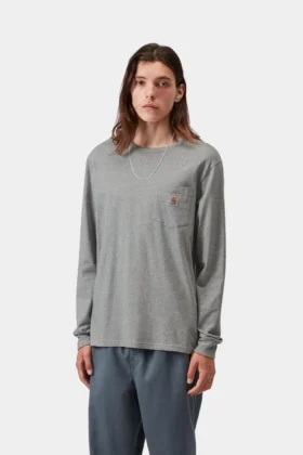 T-shirt à manches longues avec poche