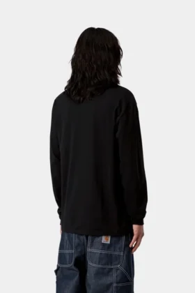 T-shirt à manches longues avec poche