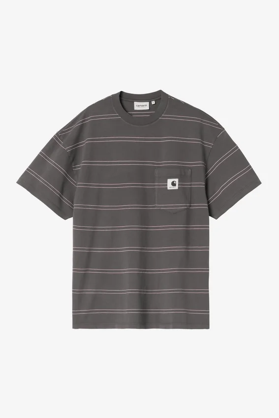 T-shirt à poches Bert Stripe pour femme T-shirt à poches Bert Stripe pour femme