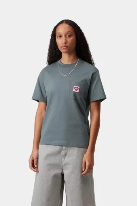 T-shirt Pocket Heart pour femme