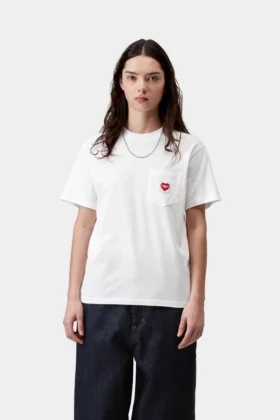 T-shirt Pocket Heart pour femme