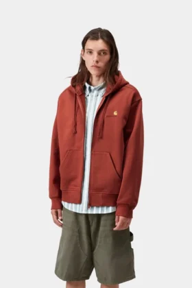 Veste à capuche American Script