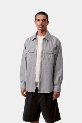 Veste chemise à rayures Mercer
